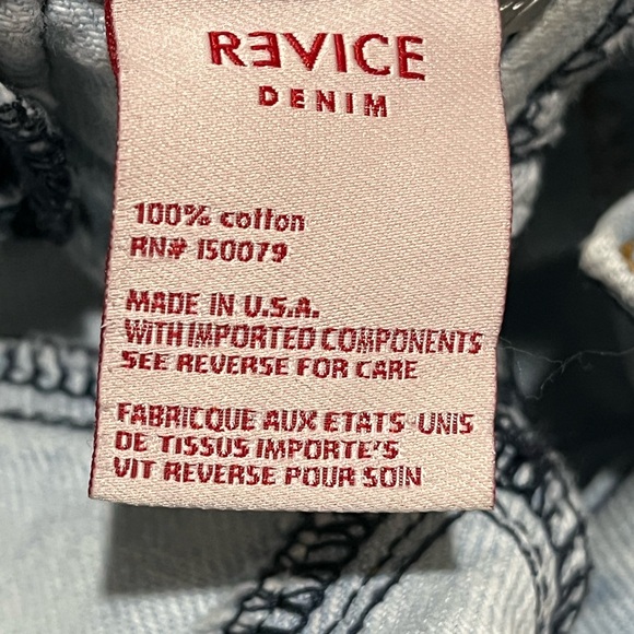 Two-Tone Revice Denim Jeans - Picture 6 of 6